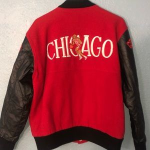 Chicago bulls varsity jacket